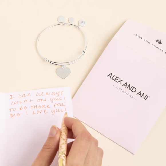 Alex and Ani Blessed Mama Charm Bangle - Picture 5 of 9